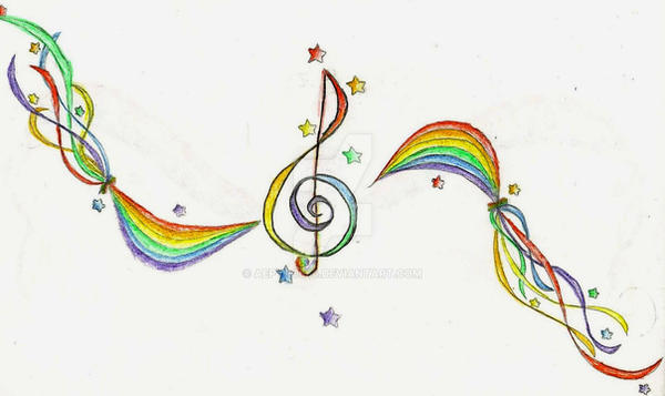 music rainbow