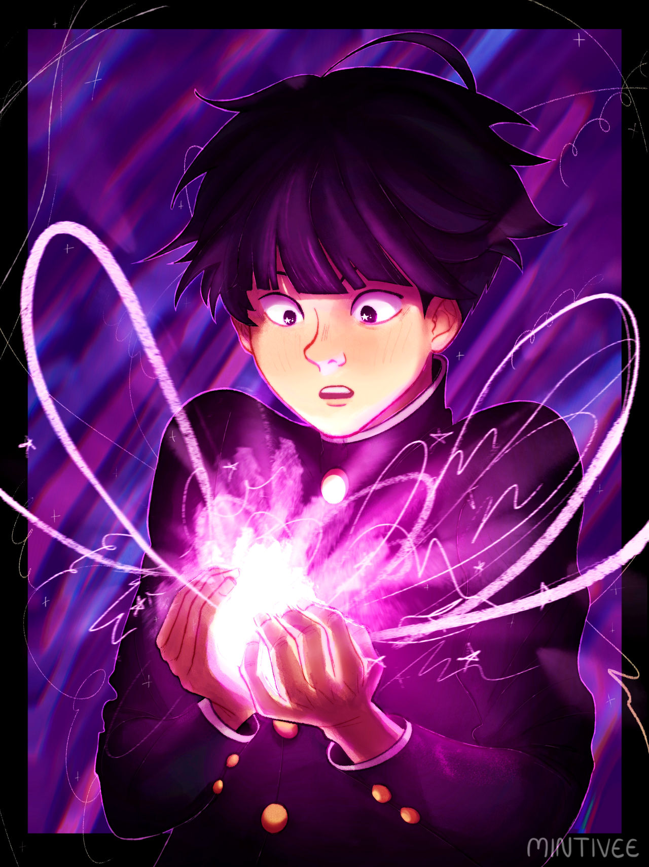 Mob Star (HBD Mobbu) by mintivee on DeviantArt