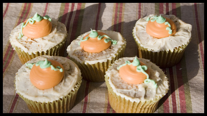 Pumpkin Spice Cupcakes