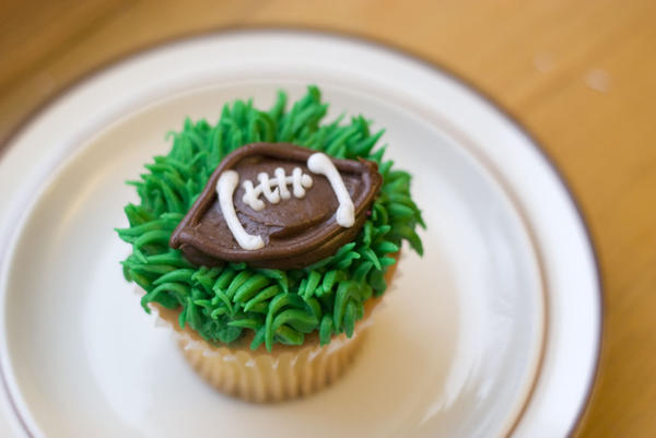 Football Cupcake