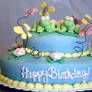 Spring Frog Cake