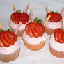 Strawberries 'n Cream Cupcakes