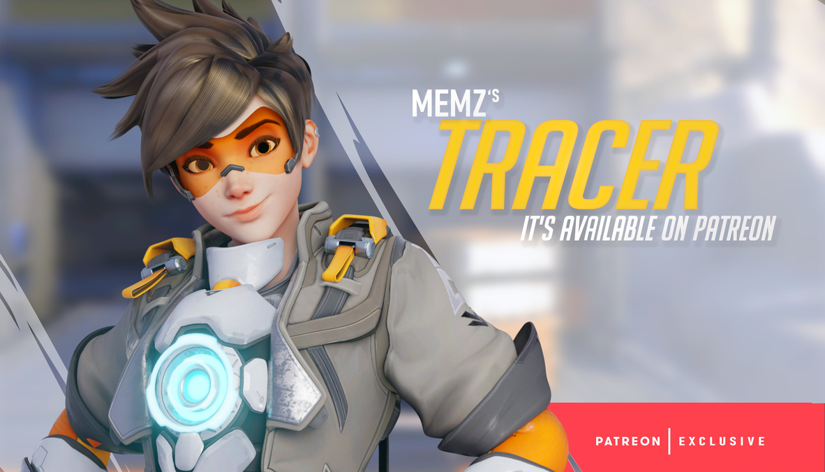 Tracer - Overwatch - Fanart Model - 3D model by printedobsession on Thangs