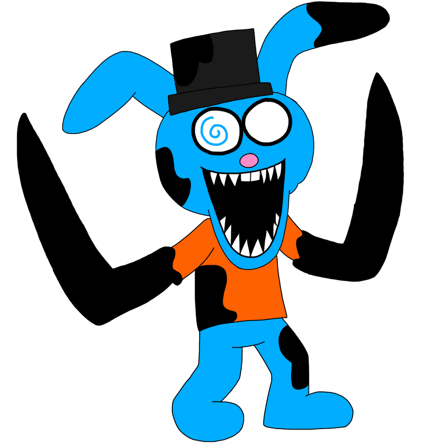 Haunted Corrupted Rabbit Corrupted Poggers The Rabbit PNG by SamuelBlueBoi2025 on DeviantArt