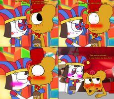 Lil Pomni x Fonzie Comic