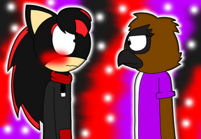Mr Hedgehog x Ms Owl Art