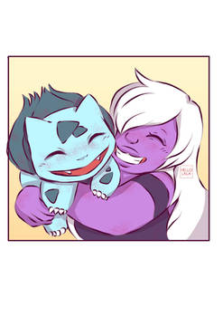 Amethyst and Bulbasaur 2021