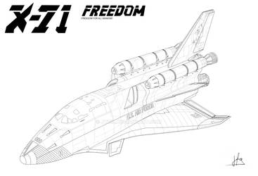 X-71 Space Shuttle