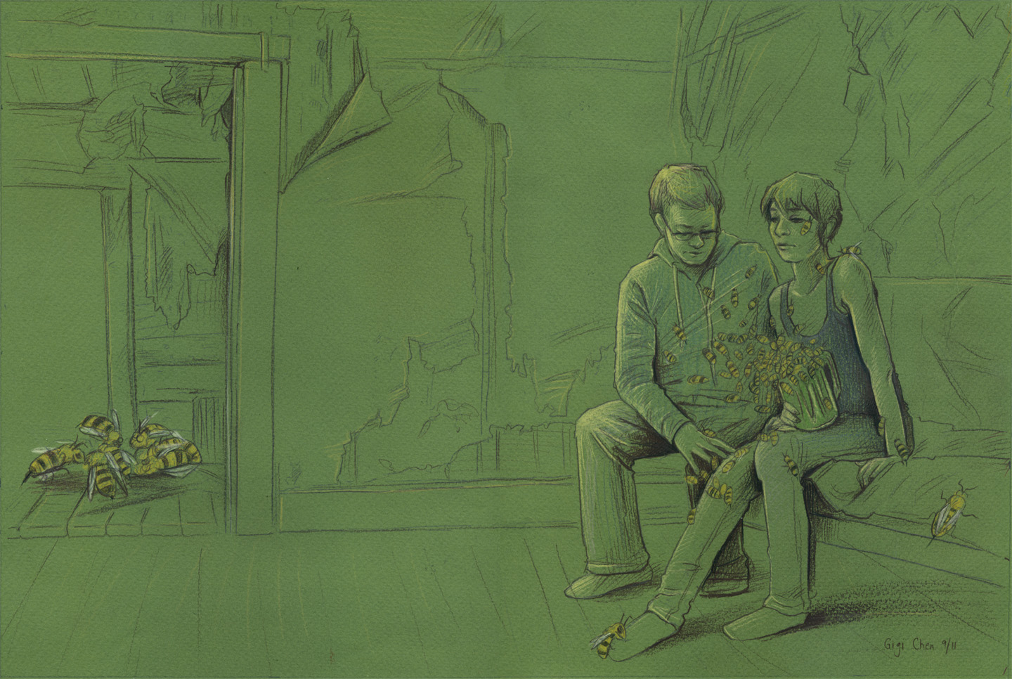 Overstretched Inbetween Drawing The InBetween_Drawing by Foozyschtuff on DeviantArt