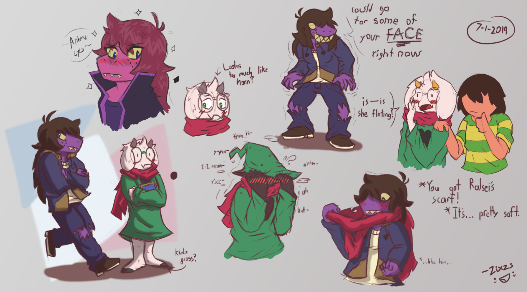Sketch Dump July 1st 2019 More Ralsusie By Zixzs On DeviantArt sketch-dump-july-1st-2019-more-ralsusie-by-zixzs-on-deviantart