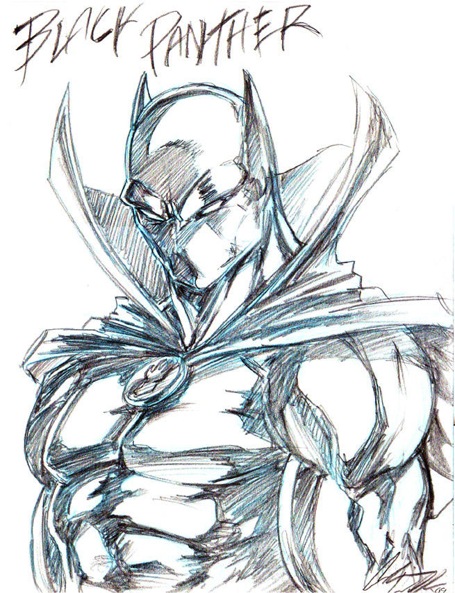 Black Panther Realistic Drawing Drawing Spiderman Suit Spider Man