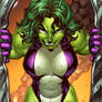 She Hulk Clrs by Nei Ruffino