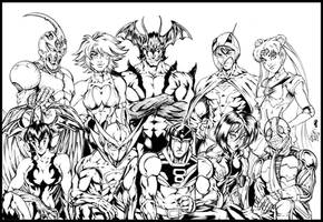 Manga Warriors Inks