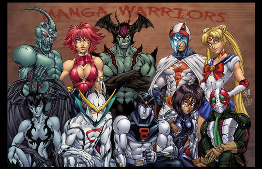 Manga Warriors V.1 Clrs UPDATE