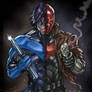 Nightwing v Redhood Colors