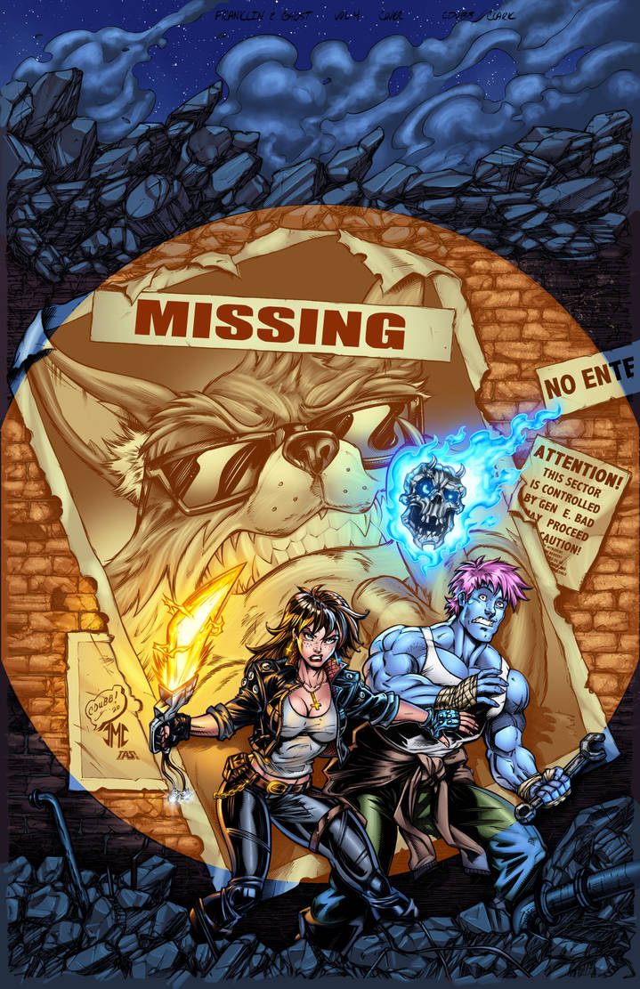 Franklin And Ghost Vol.4: DOFP Cover Homage Colors by CdubbArt on ...