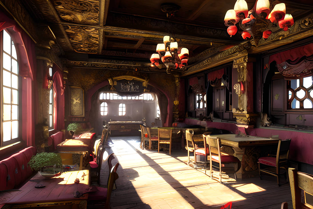 Inn interior - 2 by manystoriesnotime on DeviantArt