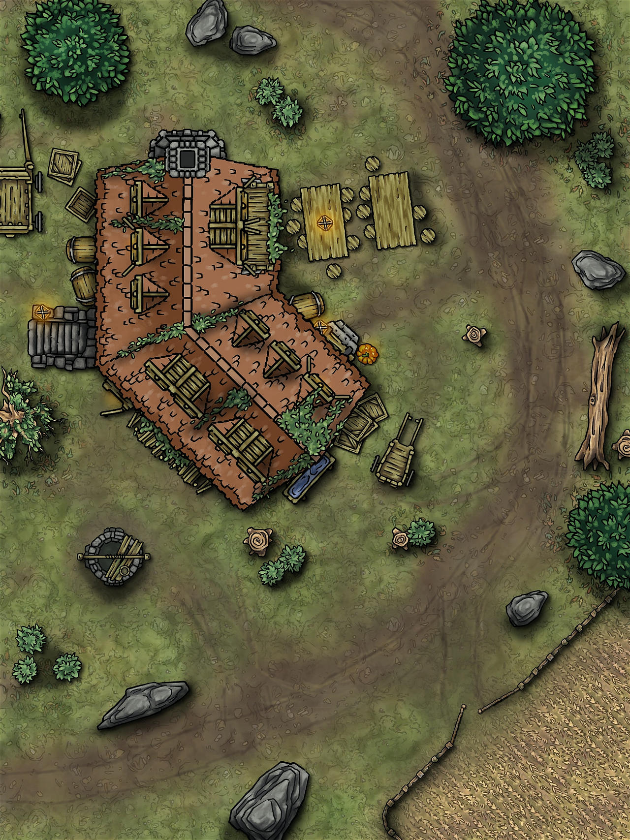 The Inn - Battlemap by manystoriesnotime on DeviantArt