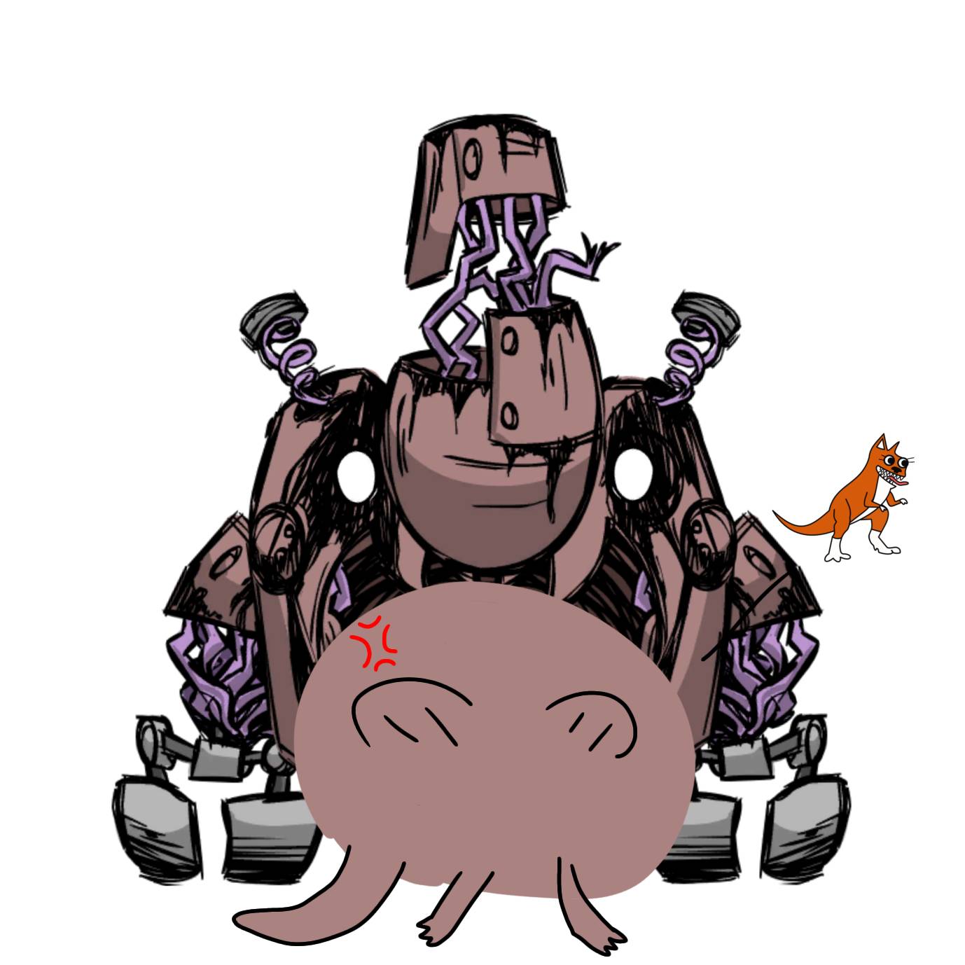 Kittisaurus Damaged Rook vore kittisaurus garten of banban by lunaplaysgames2023 on ...