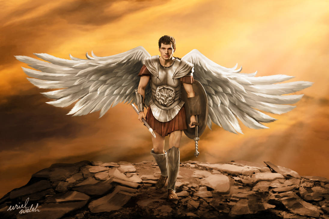 archangel gabriel .. God is my strength by enkrat on DeviantArt