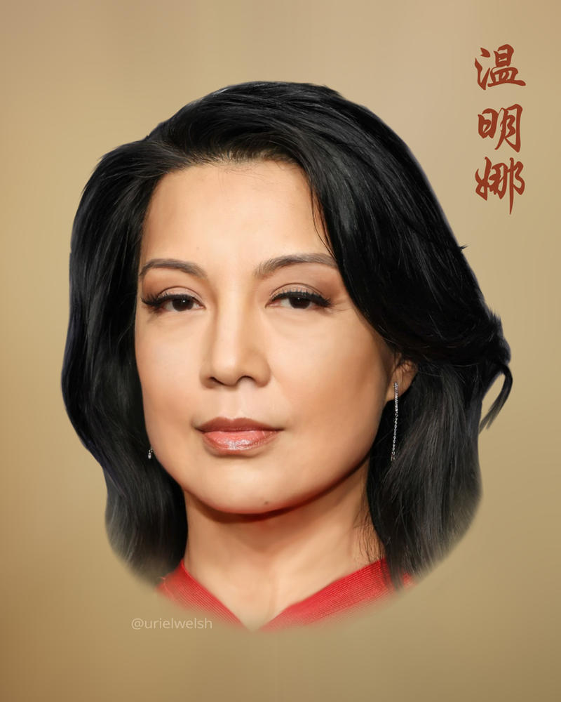 Ming Na Wen Portrait by urielwelsh on DeviantArt
