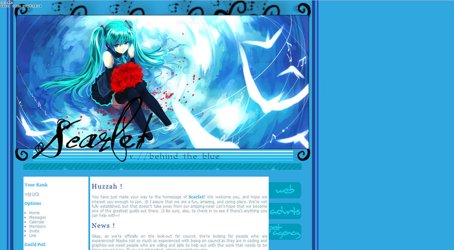 Miku Layout Hatsune Miku Layout by Murcielago-Released on DeviantArt
