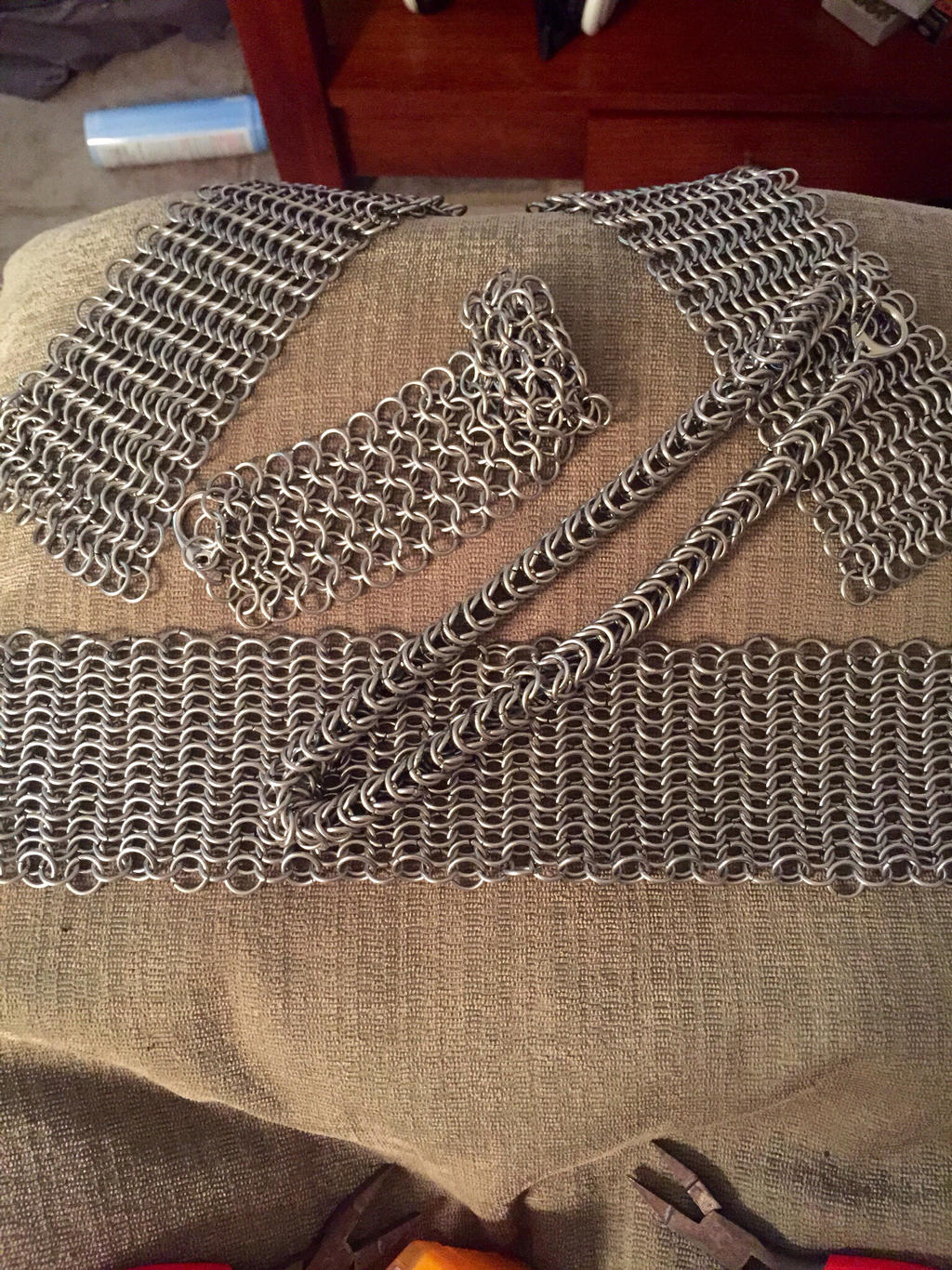 Viking chainmail by dwarfsmith on DeviantArt