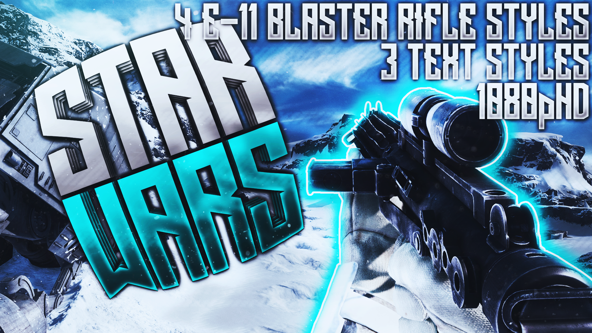 E-11 Blaster Rifle Thumbnail Pack - Star Wars