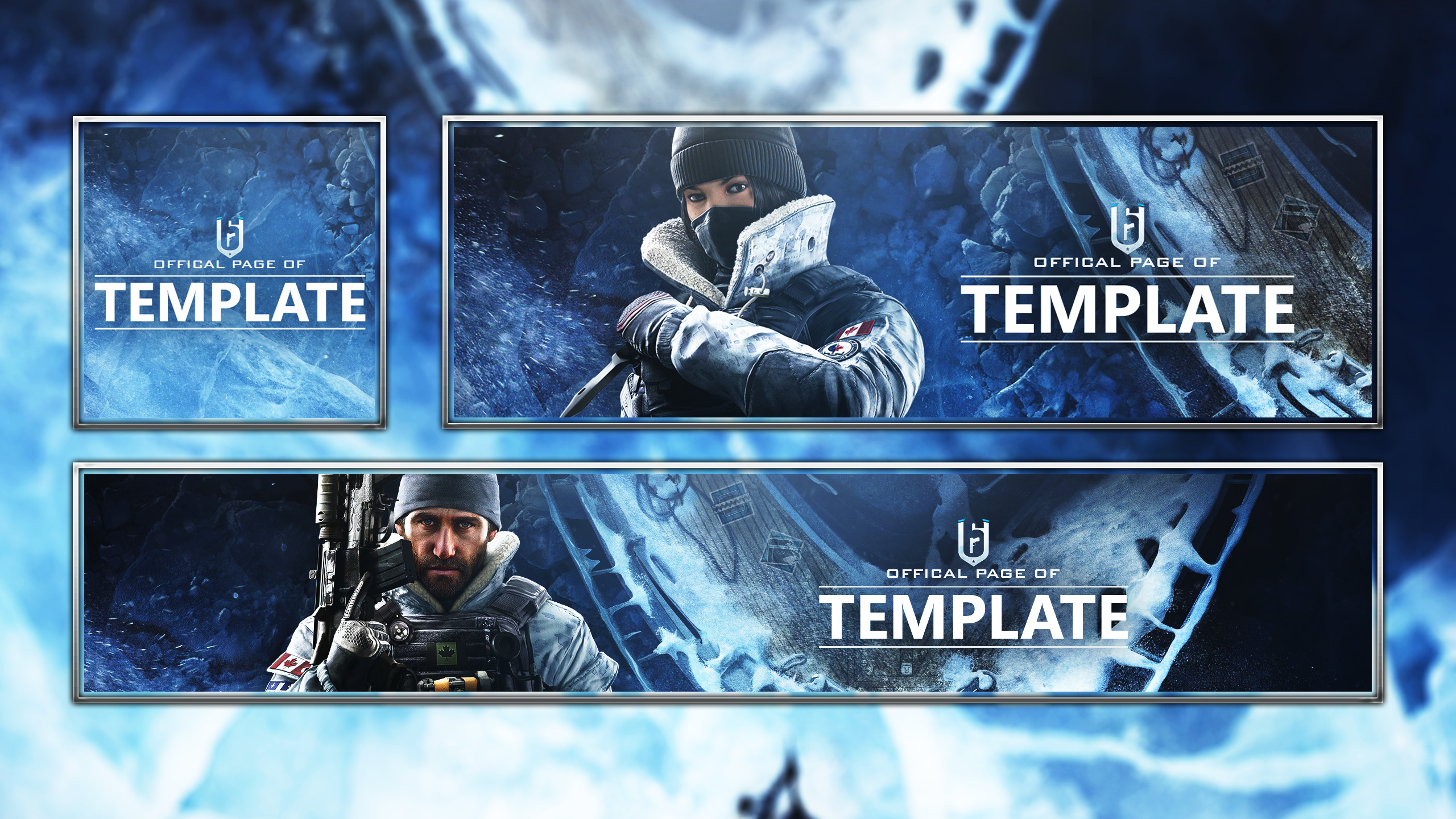 Rainbow Six Siege Black Ice Revamp Template By Acezproduction On Deviantart