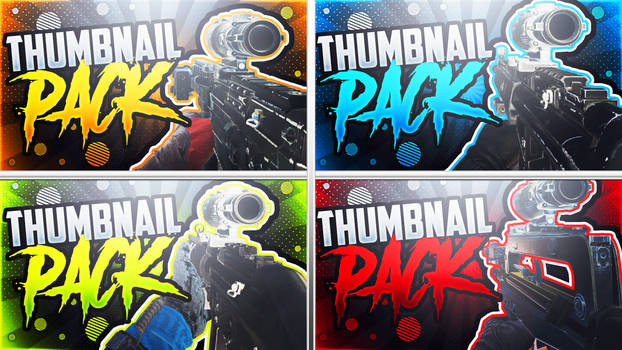 Rainbow Six Siege Thumbnail Template Pack