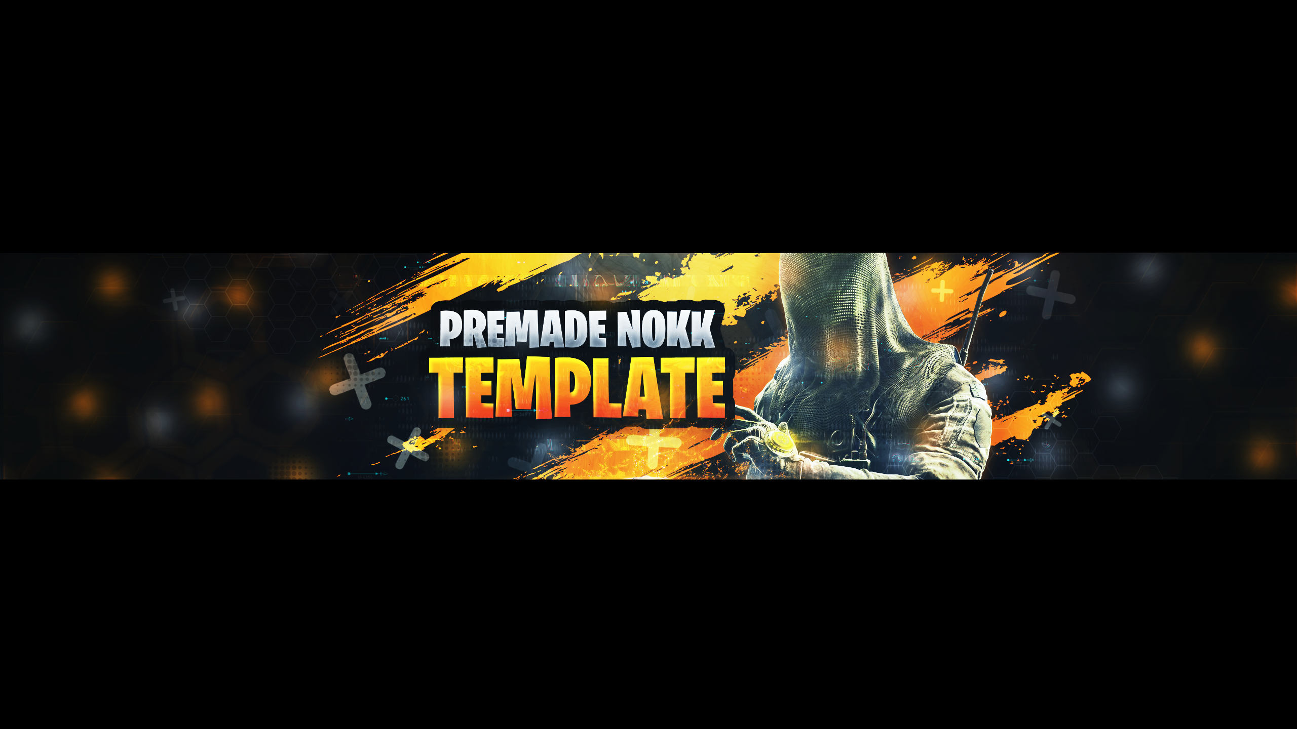 Rainbow Six Siege Nokk Youtube Banner Template By Acezproduction On Deviantart