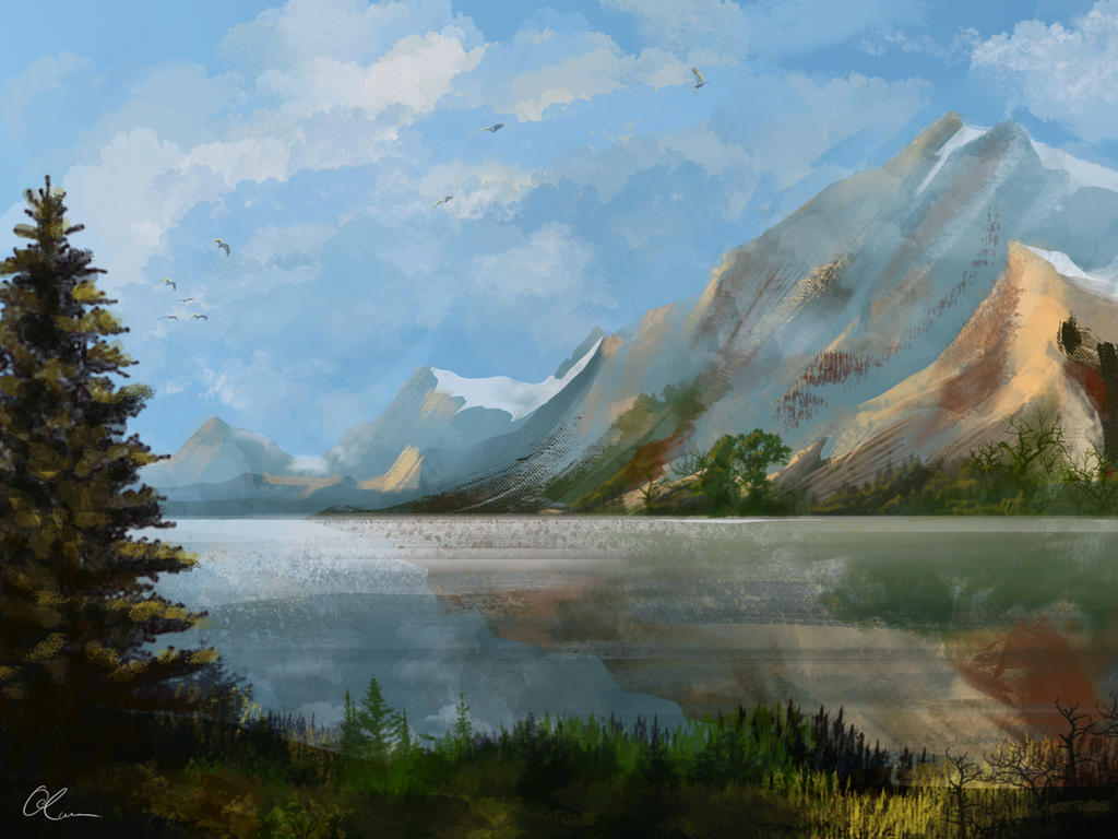 Land Deviantart Land by VeiArts on DeviantArt