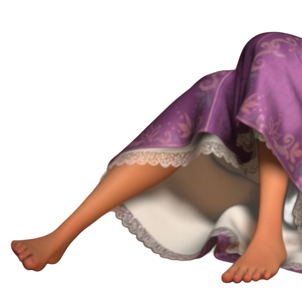 Foot Tangle Tangled Rapunzel Feet Render 3 by RapunzelFeet123 on DeviantArt