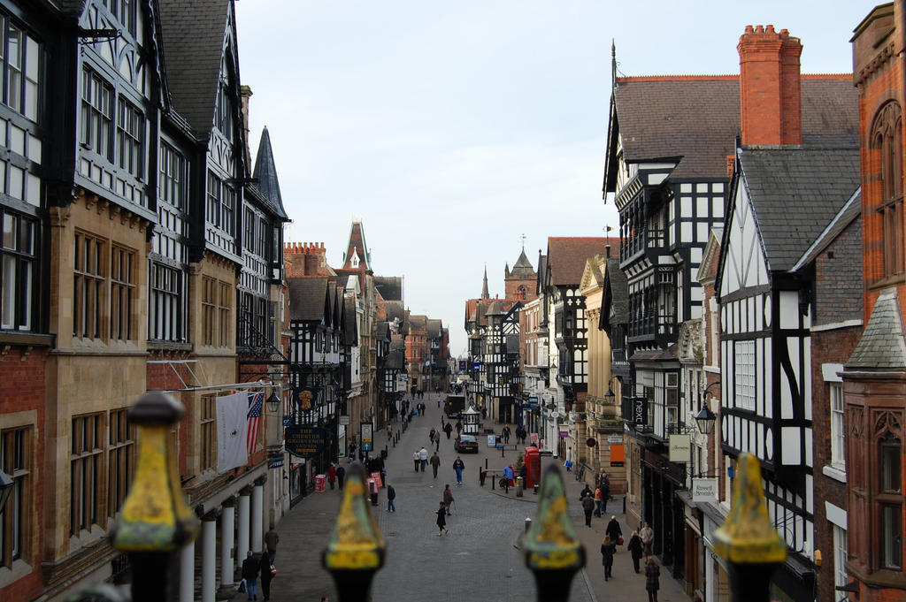 Chester high street by lilaith on DeviantArt