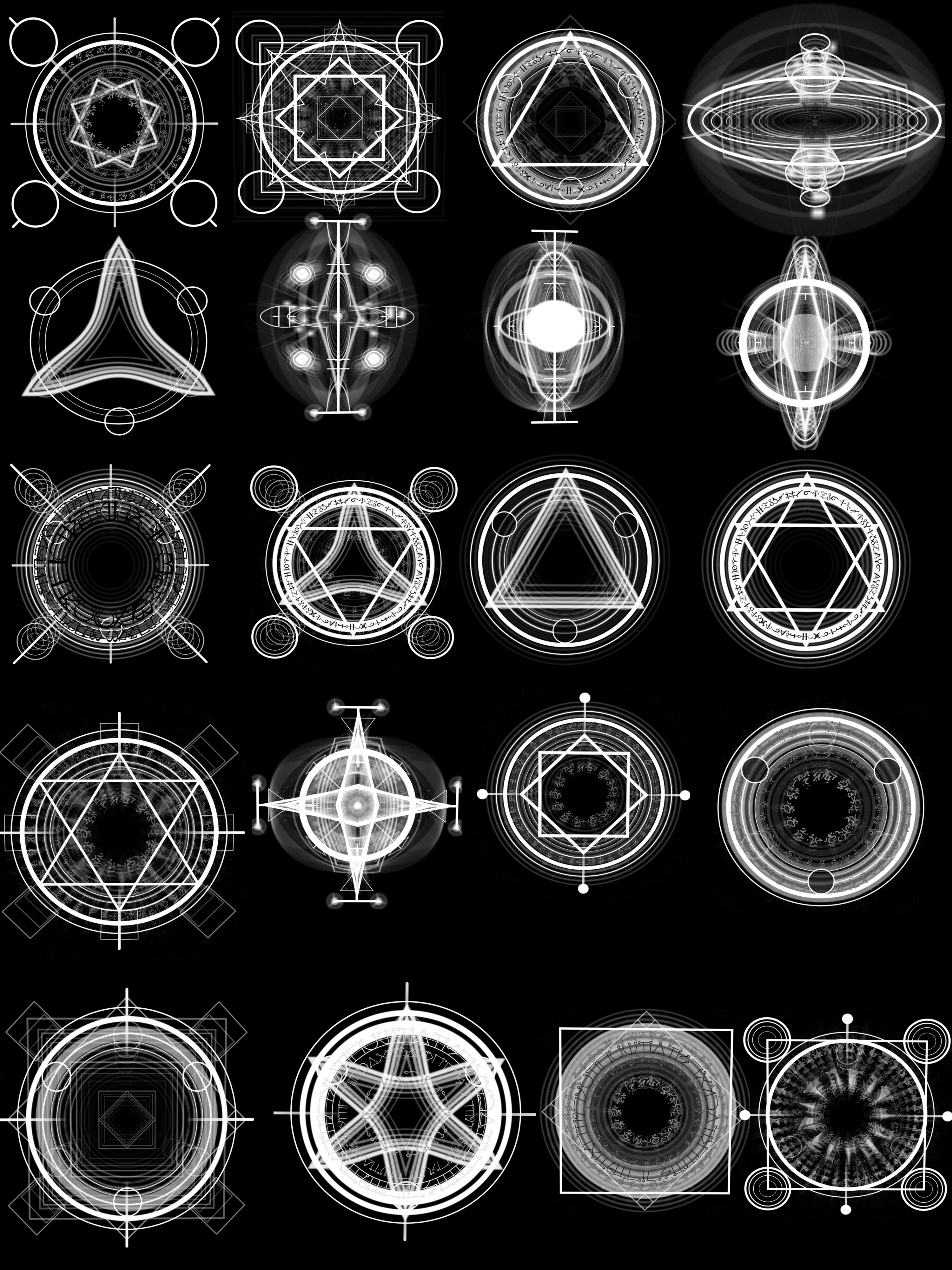 Alchemy Magic Circles High Res