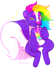 [C: 2009Fursona] Rainbow Slushies