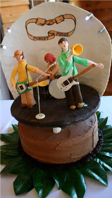 Modest Mouse Groomscake