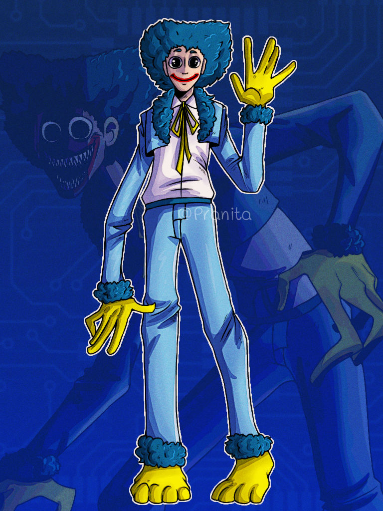 Huggy Wuggy (poppy playtime) by Mike123z on DeviantArt