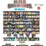 My Super Smash Bros Universe Character Selection