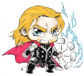 Thor chibi (colored)