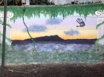 Mount Tamalpais (Section 4 of Mural)