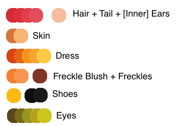 Momo: Colour Pallette