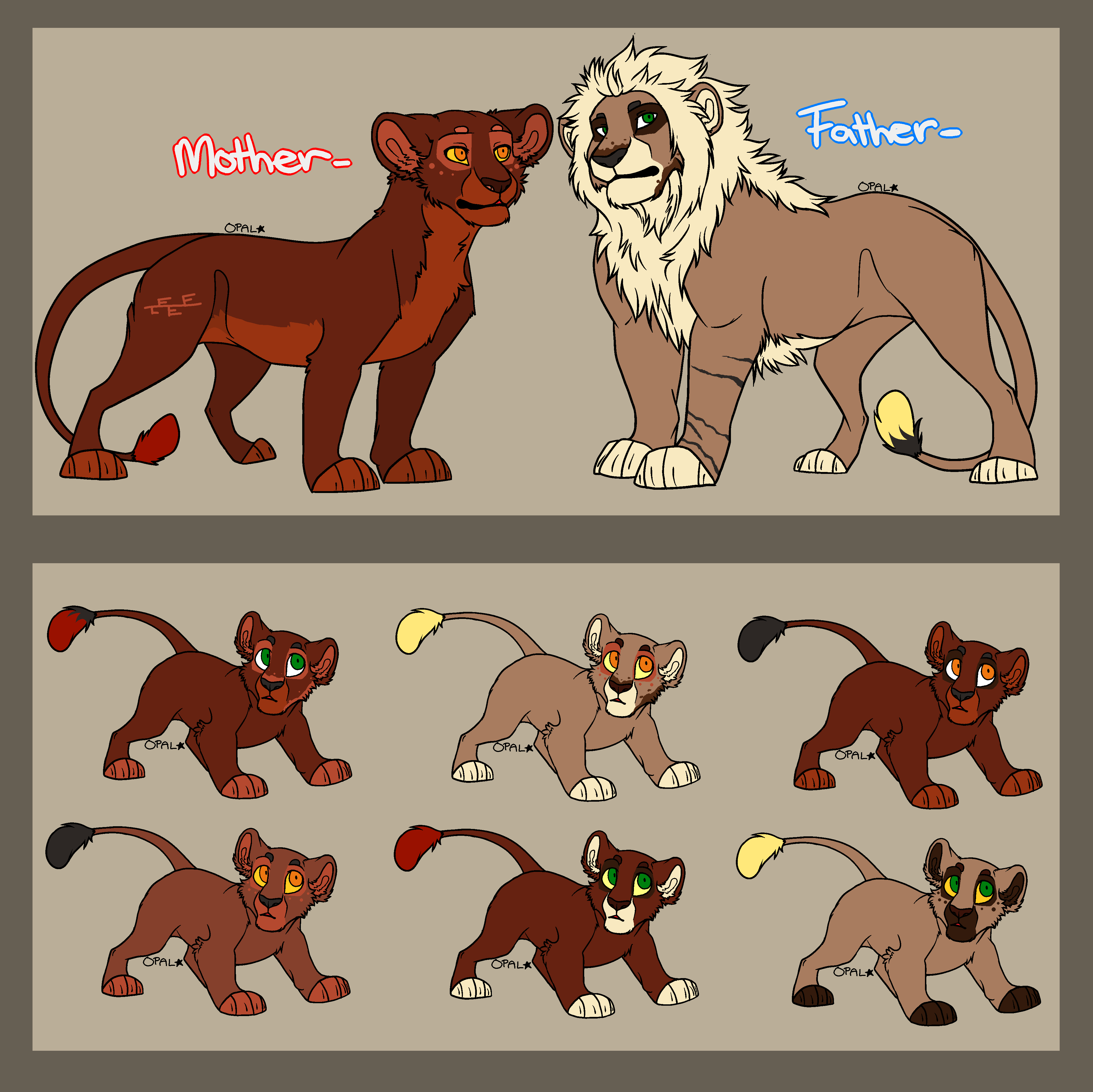 Lion Cub Adopt 2 - (OPEN)