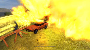 Motorstorm: Apocalypse - Dukes of Hazzards car