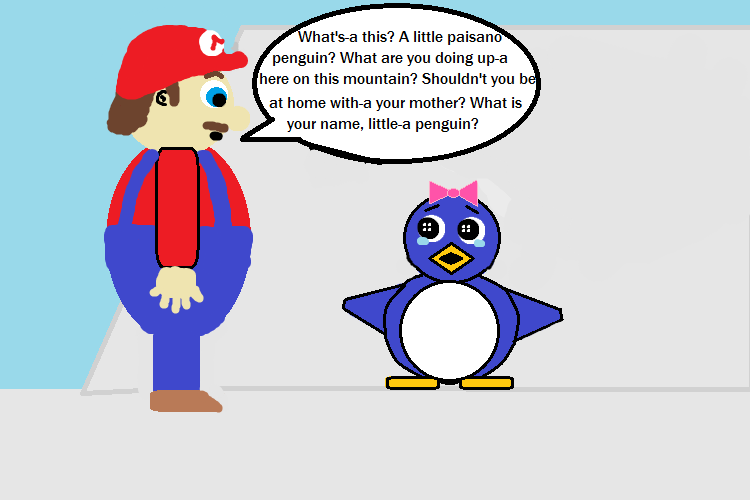 Mario 64 Baby Penguin (in a different light) 3