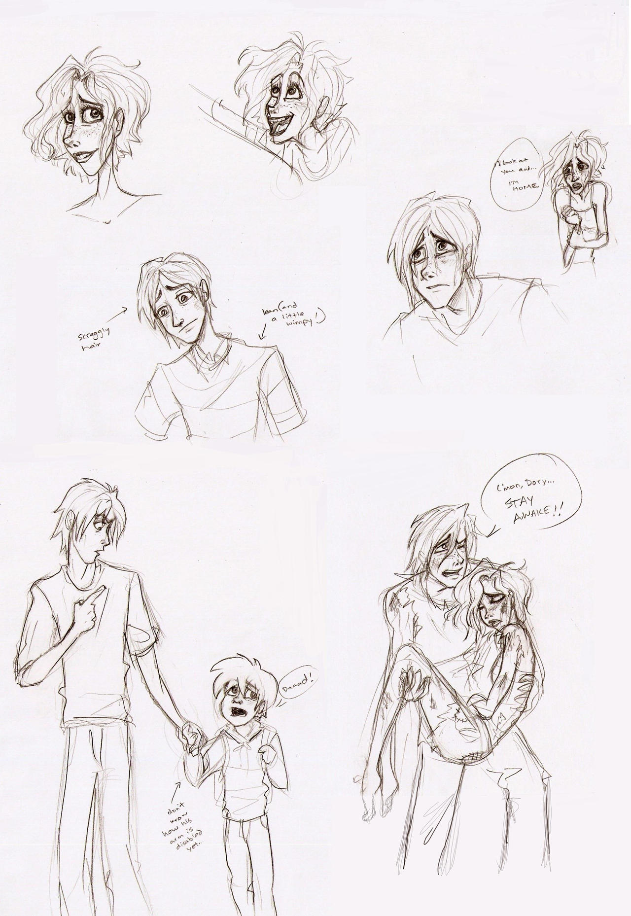 Finding Nemo Human Deviantart Finding Nemo - Humans by yip-yop on DeviantArt