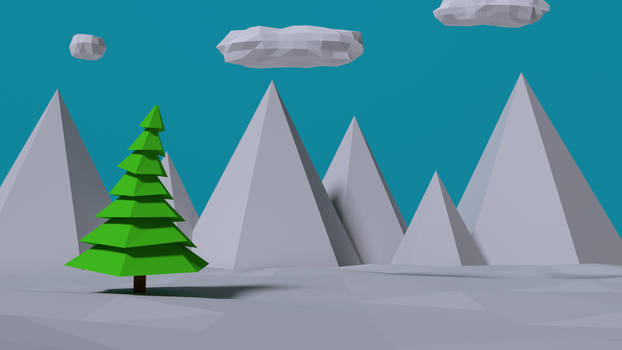 One Tree Winter (low poly)