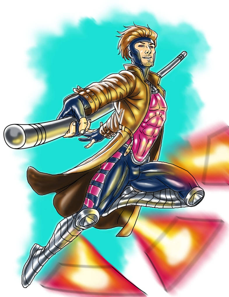 Gambit Ripped Gambit by danitoons on DeviantArt