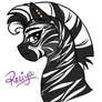 MLP Zebra OC: Raziya