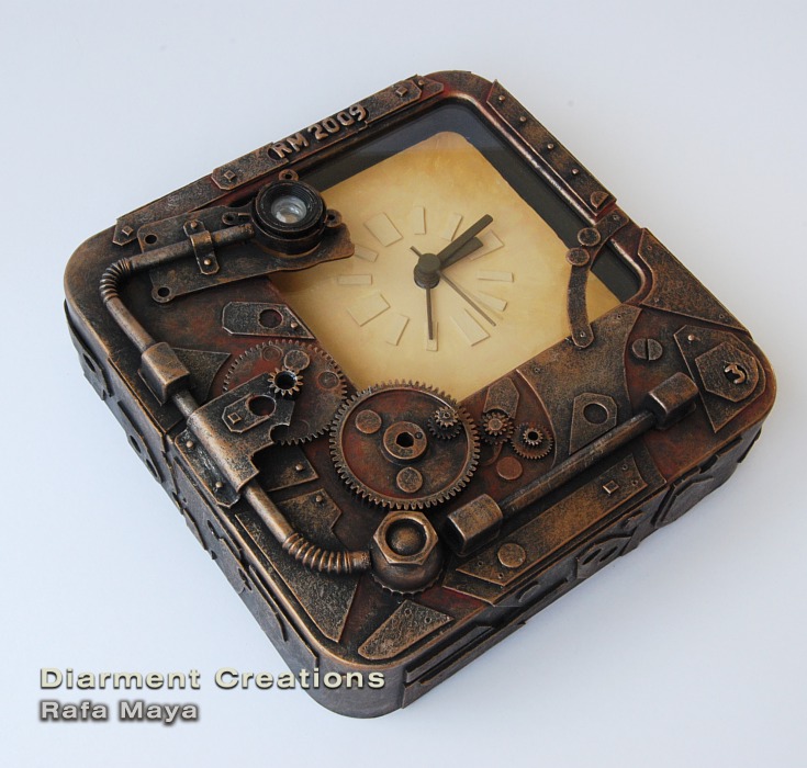 Steampunk Clock III by Diarment